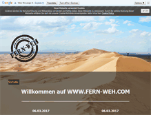 Tablet Screenshot of fern-weh.com